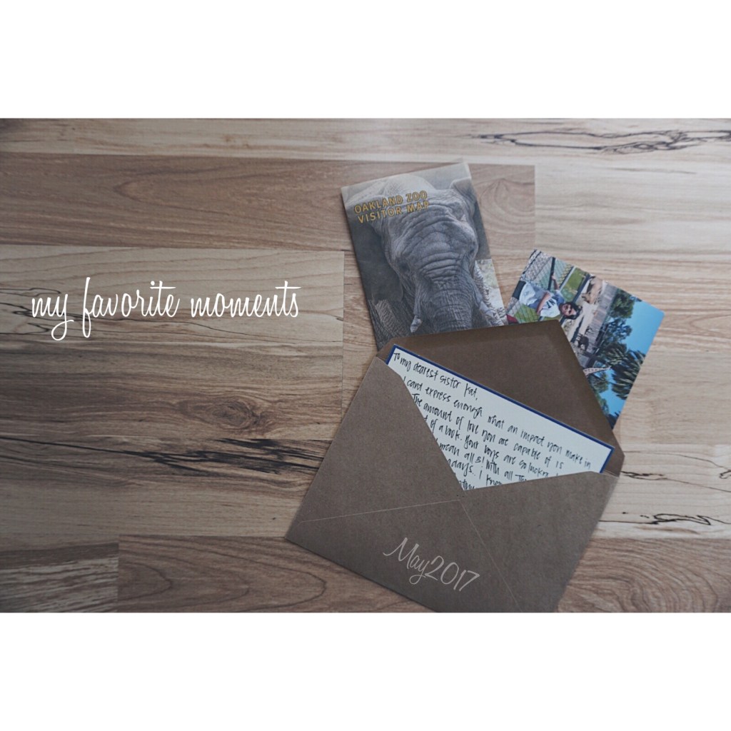 My Favorite Moments –&nbsp;May